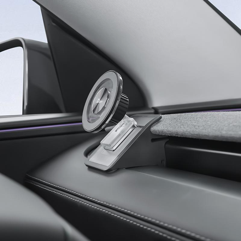 [ Dizon ] Magnetic Phone Mount for Tesla Model 3 (2021-2023) & Model Y (2021-2024) & Model 3 Highland 2024 2025 & Model Y Juniper 2025 2026, Strong Grip, 360° Adjustable, Dashboard Car Holder 2025, Compatible with iPhone MagSafe 17/16/15/14/13/12