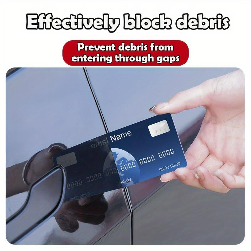 [ 31.50inch*2Pcs ] for Tesla Model 3/Y/X/S Car Door Edge Seal Strip Rubber Weatherstrip Waterproof Soundproof Auto Sealant Strip Vehicle Interior