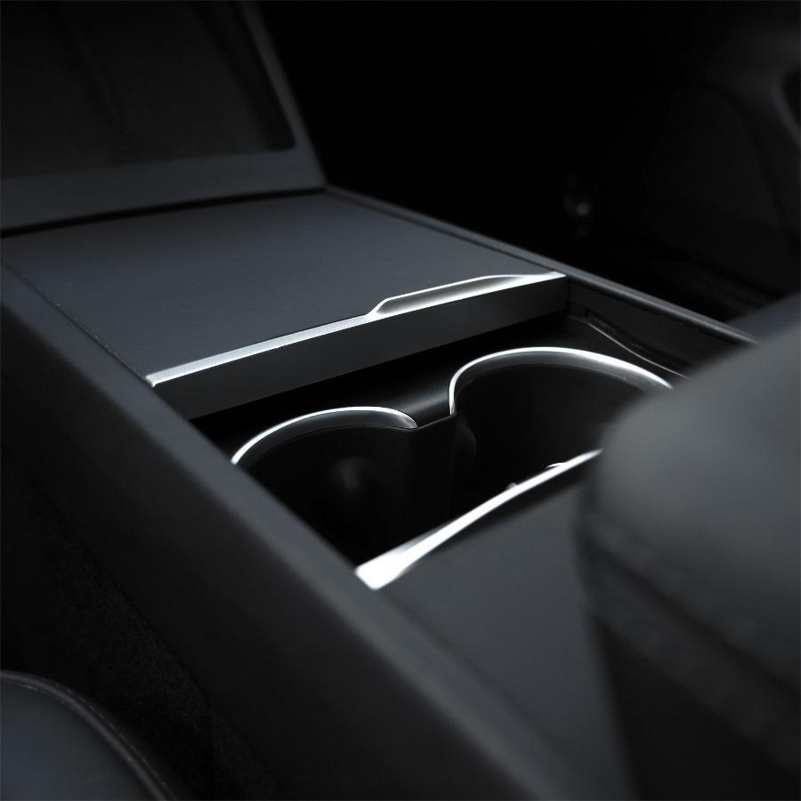 [Original Car Leather] Center Console Genuine Protective Cover for Tesla Model 3 Highland 2024+ / Model Y juniper 2025 Original Car Color Central Control Panel Film Anti-Scratch Auto Parts Suitable for Original Car