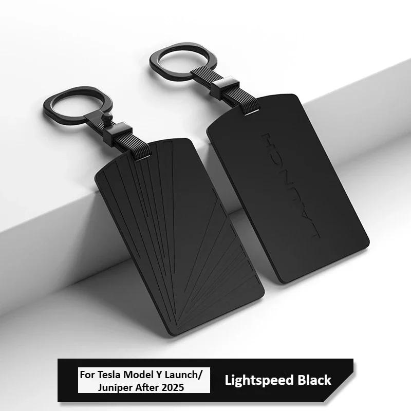 Car Key Card Protector Cover for Tesla Model Y Juniper/Launch 2025 Silicone Key Case Bag Replacement Lock Sleeve Car Accessories