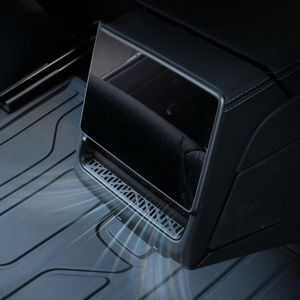 for Model 3 Highland 2024 2025 & Model Y Juniper 2025 2026 Rear Condition Air Vent Outlet Cover Air Flow Vent Grille Protection Compatible Accessories