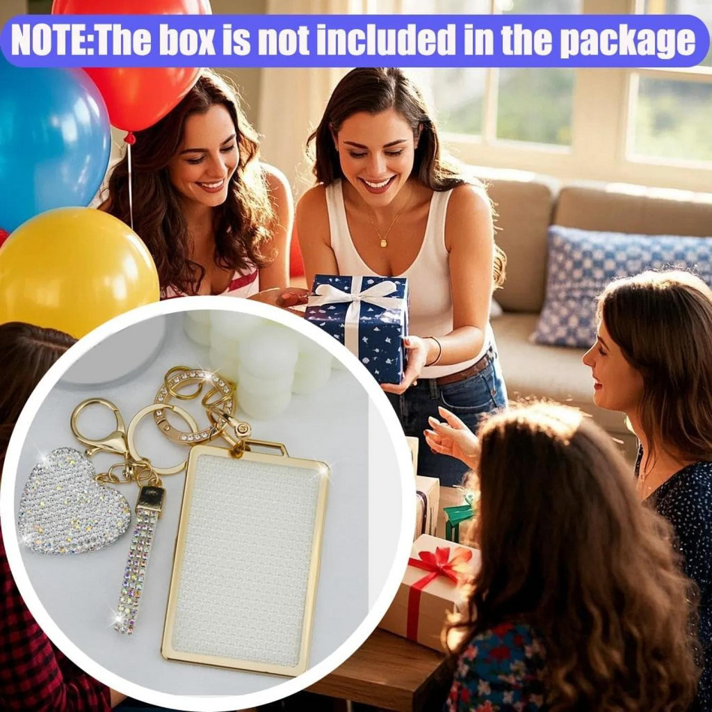 Key Fob Cover with Diamond Keychain Fit for Tesla Car Key Holder Case Compatible with Tesla Model 3 and Model Y Smart Remote Key Protector